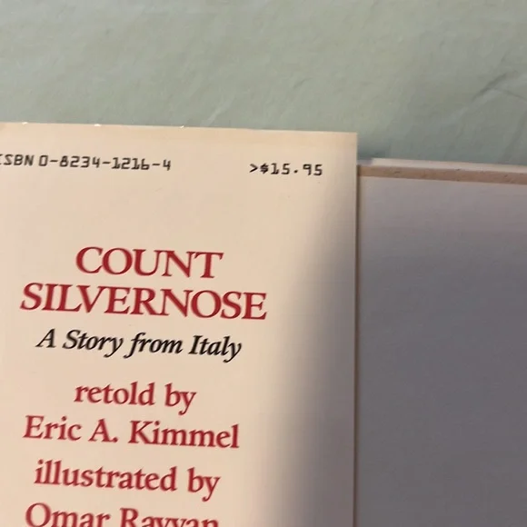 Vintage 1996 Count Silvernose hardcover book - Picture 4 of 11